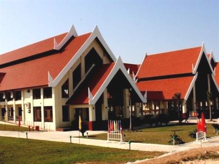 Inauguration de la maison de la culture Kaysone Phamvihane au Laos